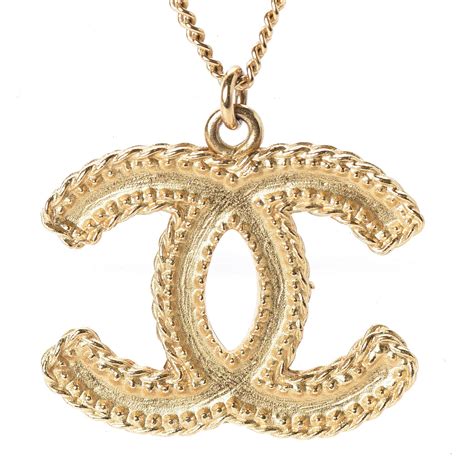 chanel necklace gold price|genuine chanel necklace.